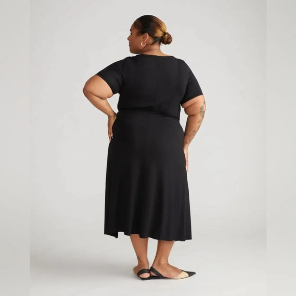 Universal Standard Palermo Divine Jersey Wrap  Dress, size “small” (14/16) - Picture 3 of 14